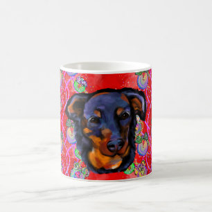 Beauceron coffee mug