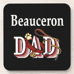 Beauceron Dad Coaster