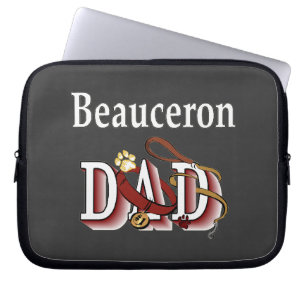 Beauceron Dad Laptop Sleeve