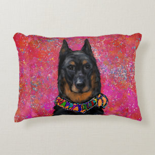 Beauceron decorative cushion
