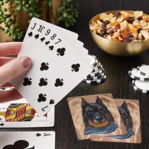 Beauceron Playing Cards