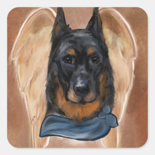 Beauceron Square Sticker
