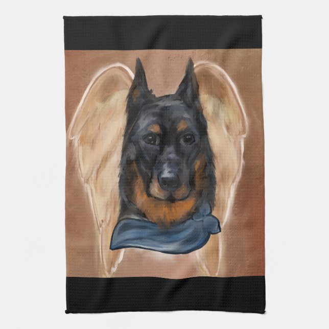 Beauceron Tea Towel (Vertical)