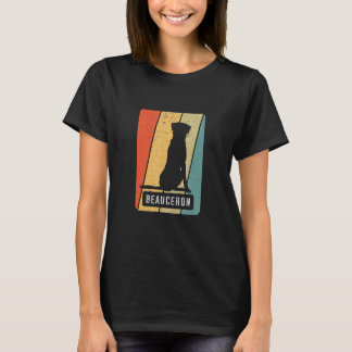 Beauceron Vintage Dog Dogs Paw Beauceron Accessori T-Shirt