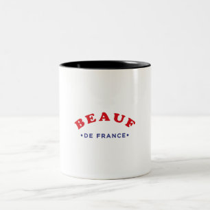 Beauf de France T-shirt Two-Tone Coffee Mug