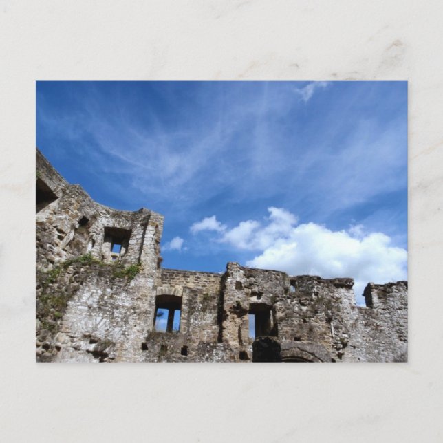 Beaufort Castle Museum, Luxembourg Postcard (Front)