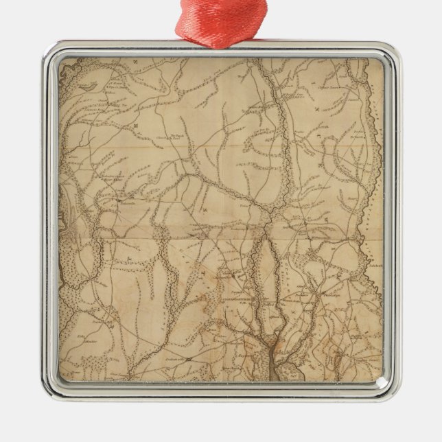 Beaufort District, South Carolina Metal Tree Decoration (Front)