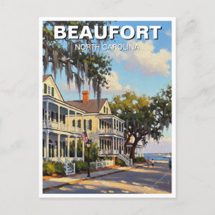 Beaufort North Carolina Souvenir Postcard