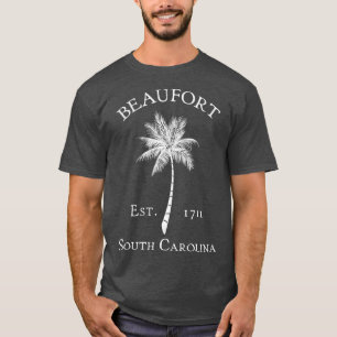 Beaufort South olina SC Palmetto Old Style T-Shirt