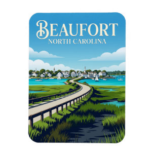 Beaufort USA Magnet
