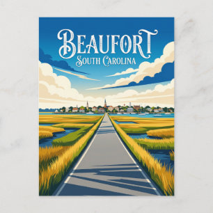 Beaufort USA Postcard
