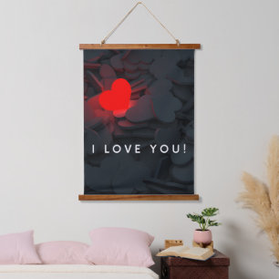 beauitful i love you desgins and other product. hanging tapestry