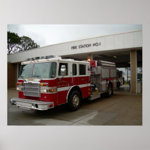 Beaumont Fire Fighters Poster