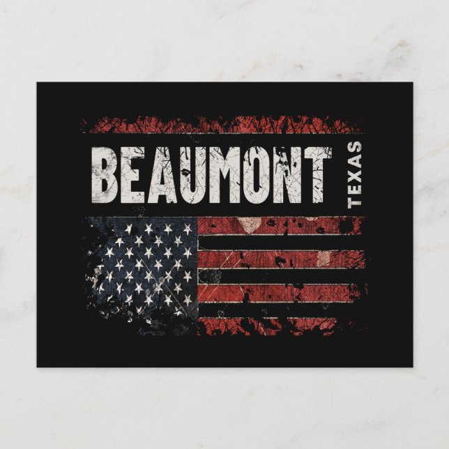 Beaumont Texas Postcard (Front)