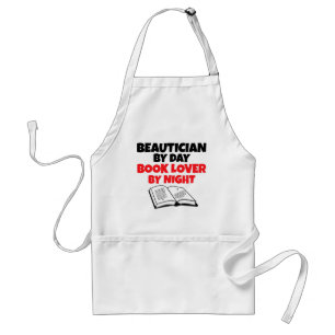 Beautician by Day Book Lover by Night Standard Apron