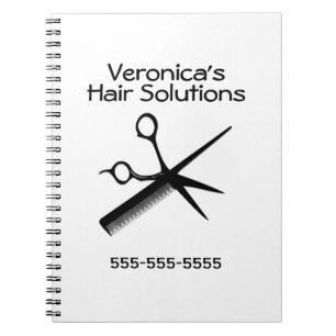 Beautician Design Business Salon Notebook