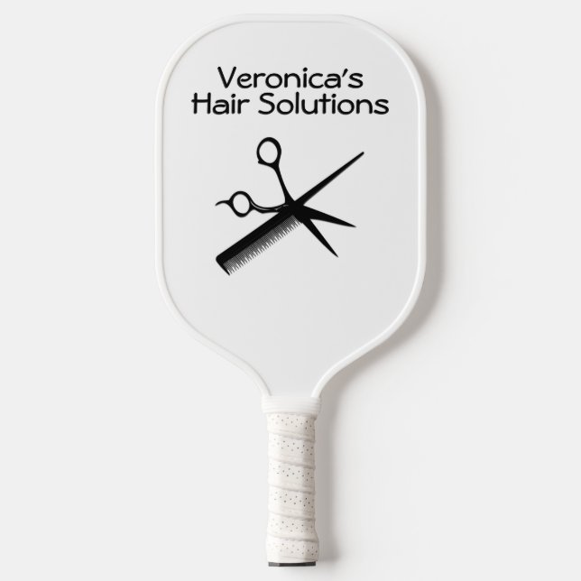 Beautician Design Business Salon Pickleball Paddle (Front)