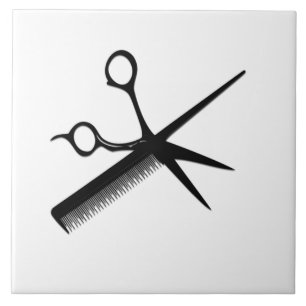 Beautician Design Ceramic Tile