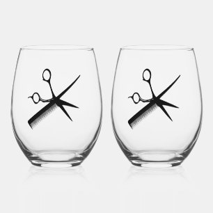 Beautician Design Stemless Wine Glass