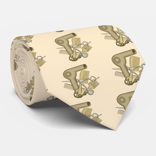 Beautician mens tie (Rolled)