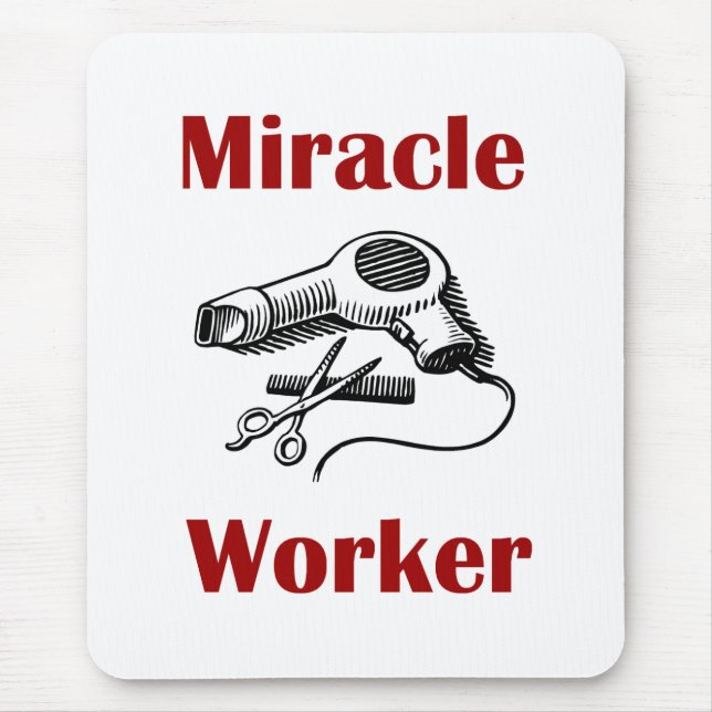 Beautician Mouse Pad (Front)