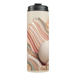Beautiful 3D Abstract Boho Thermal Tumbler