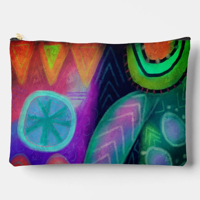 Beautiful Abstract Art Accessory Pouch (Front)