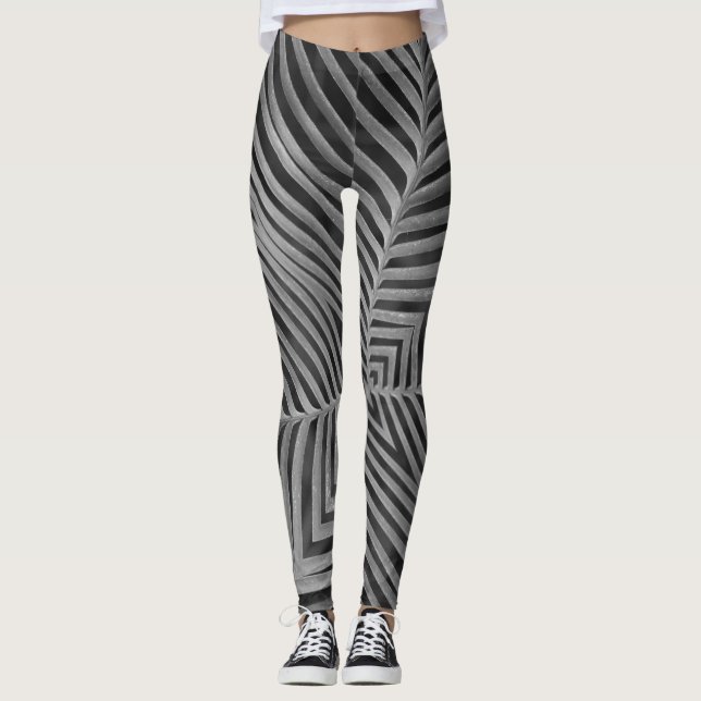 Beautiful abstract art leggings (Front)
