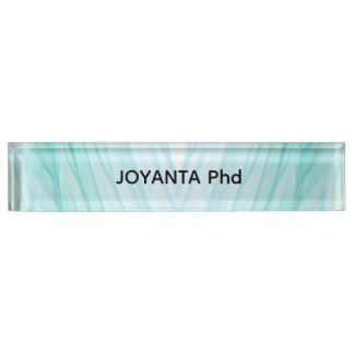 Beautiful abstract art nameplate