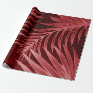 Beautiful abstract colour pink and red flowers on  wrapping paper