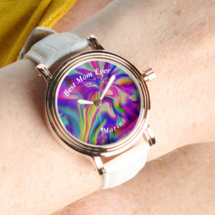 Beautiful Abstract Elegant Rose Gold Watch