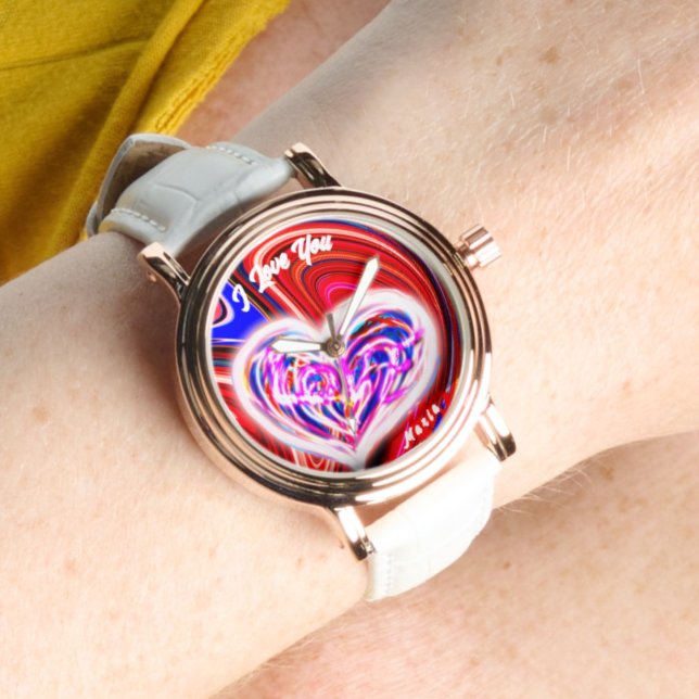 Beautiful Abstract Elegant Rose Gold Watch (Creator Uploaded)