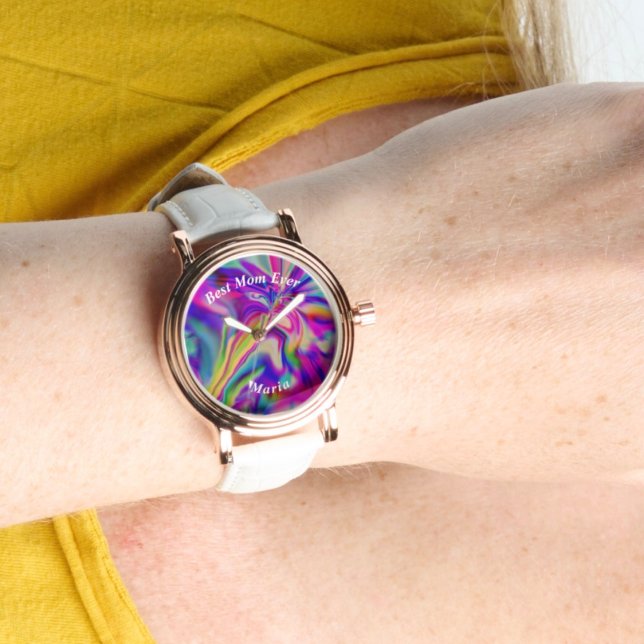 Beautiful Abstract Elegant Rose Gold Watch (Creator Uploaded)