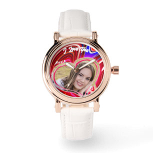 Beautiful Abstract Elegant Rose Gold Watch