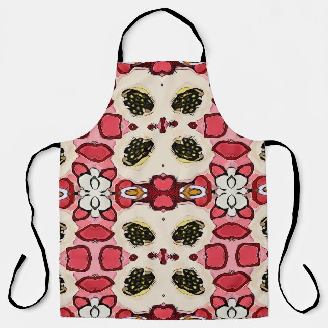 Beautiful abstract ethnic seamless patternabstract apron (Front)