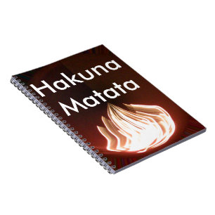 Beautiful Abstract Flame Art Print Notebook