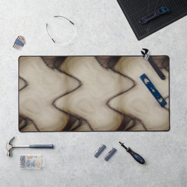 Beautiful Abstract Leave a Long Lasting Impression Desk Mat (Workstation)