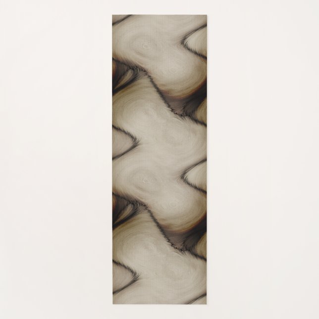 Beautiful Abstract Leave a Long Lasting Impression Yoga Mat (Front)