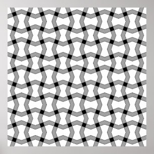 Beautiful abstract ornamental background, black, g poster