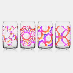 Beautiful Abstract Patterns Can Glass