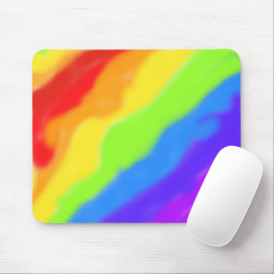 Beautiful Abstract Rainbow Design Mouse Pad