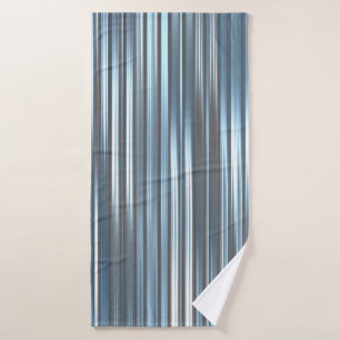 Beautiful abstract vertical blue background with l bath towel