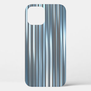 Beautiful abstract vertical blue background with l iPhone 12 case