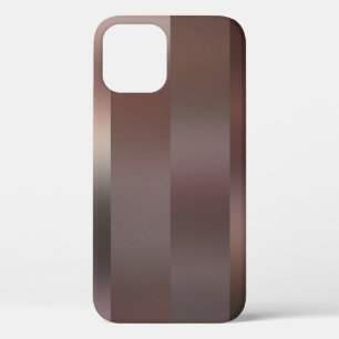 Beautiful abstract vertical brown background with  iPhone 12 case