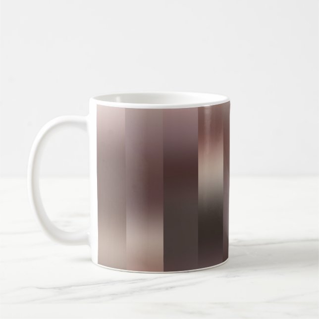 Beautiful abstract vertical brown background with  coffee mug (Left)