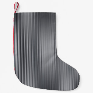 Beautiful abstract vertical grey background with l small christmas stocking