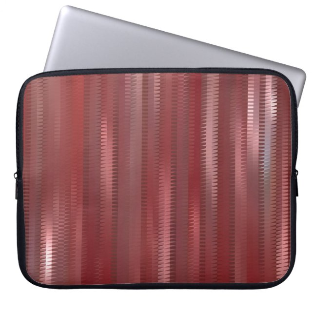 Beautiful abstract vertical red background with li laptop sleeve (Front)