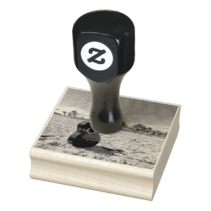Beautiful Acoustic Guitar Rubber Stamp