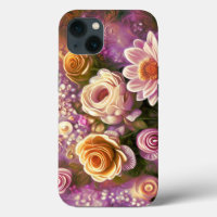 Beautiful Acrylic Flower Pattern