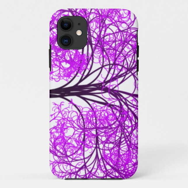 Beautiful Aesthetic Tribe tree Branche Digital Art Case-Mate iPhone Case (Back)